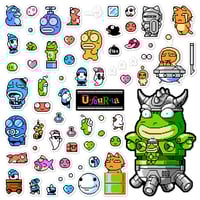 Image 1 of Ufouria: The Saga Sticker/Magnet Sets (66 Pieces)