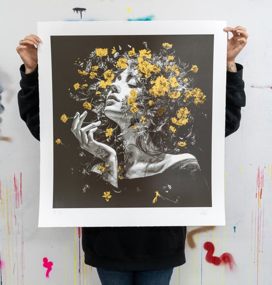 Image of Morning Lights - Golden Hour - Gold Leaf