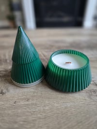 Image 2 of NEW *LIMITED EDITION* Ceramic Green Tree Candle