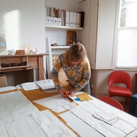 Image 13 of Was £126 now £94.50, Denim Patchwork Apron amde from Upcycled Fabrics, One Of A Kind