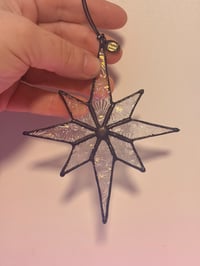 Image 2 of 2025 Iridescent Snowflake Ornament