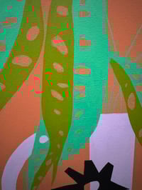 Image 5 of "Shelf with Books and Pink Poppies" by Mary Finlayson