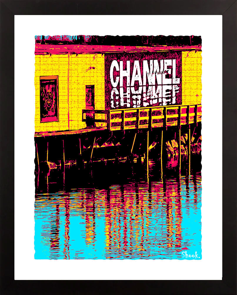 The Channel Boston Art Print (Multi-size options)