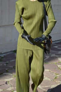 Image 1 of Issey Miyake Pleats Please two-piece set