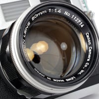 Image 9 of Canon 7 35mm rangefinder camera with Canon 50mm F1.4 LTM lens #1607