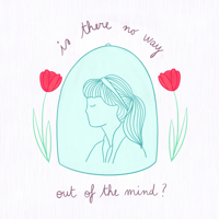 Image 2 of new SYLVIA PLATH STAMPA 20X20