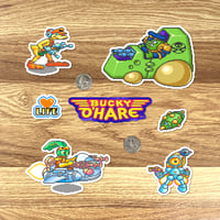 Image 3 of Bucky O'Hare Arcade Sticker/Magnet Sets (20 Pieces)
