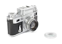 Image 2 of Contax IIIa rangefinder 35mm camera with Sonnar 50mm F2 #1585 **TESTED**