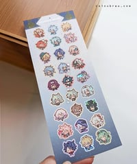 Honkai Star Rail | foil sticker sheet