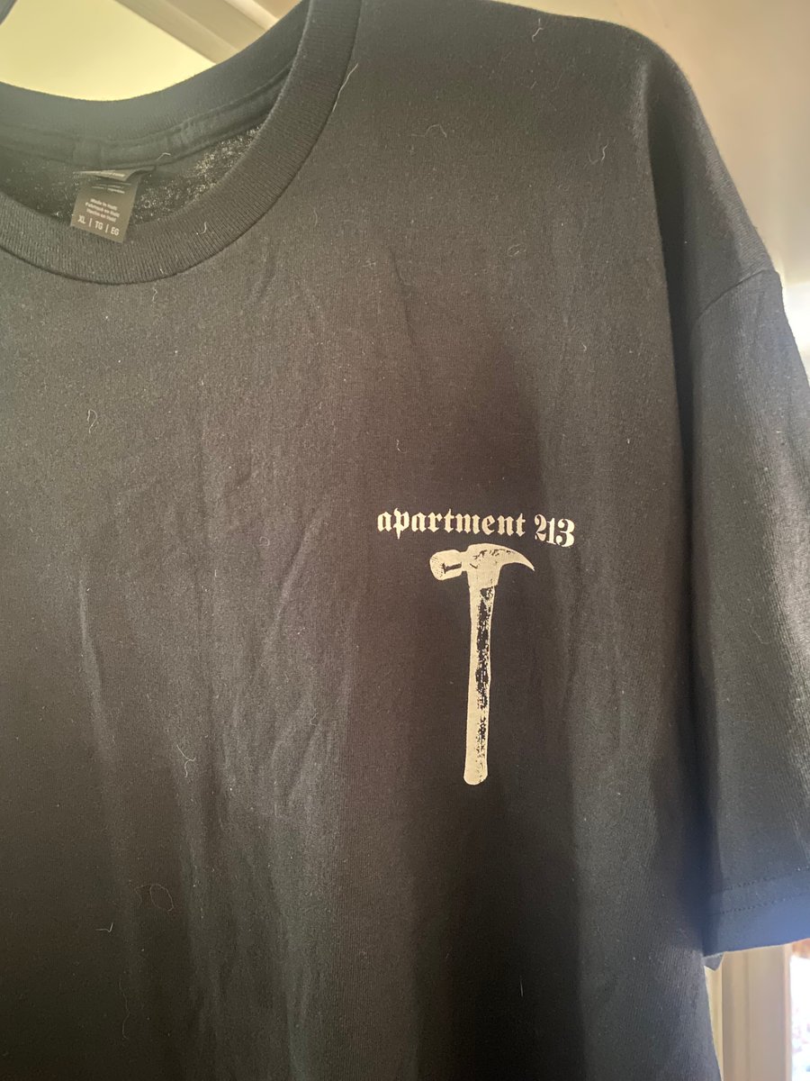 APARTMENT 213 SHIRTS | Black Claw Records