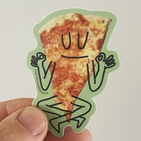 Image 2 of Pizza zen sticker