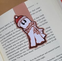 Image 2 of Magnetic Bookmark Gingerbread Swoopy Ghost