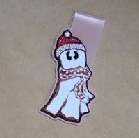 Image 3 of Magnetic Bookmark Gingerbread Swoopy Ghost