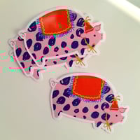 Image 2 of Party Piggy Sticker