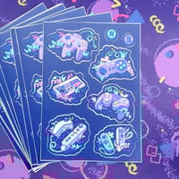 Image 2 of Controller Sticker Sheet