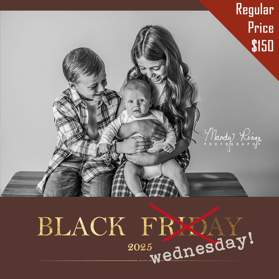 Image of Black & White Mini Session (save $50)