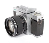 Image 3 of Beseler Topcon SUPER D 35mm SLR camera with 58mm F1.4 lens TESTED #1639