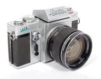 Image 1 of Beseler Topcon SUPER D 35mm SLR camera with 58mm F1.4 lens TESTED #1639