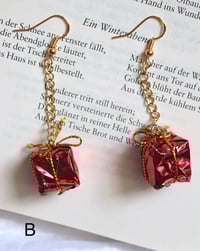 Image 2 of recycelte geschenk ohrringe 