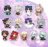 Honkai: Star Rail Guys Stickers