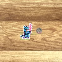 Image 3 of Samurai Pizza Cats Sticker/Magnet Sets (26 Pieces)