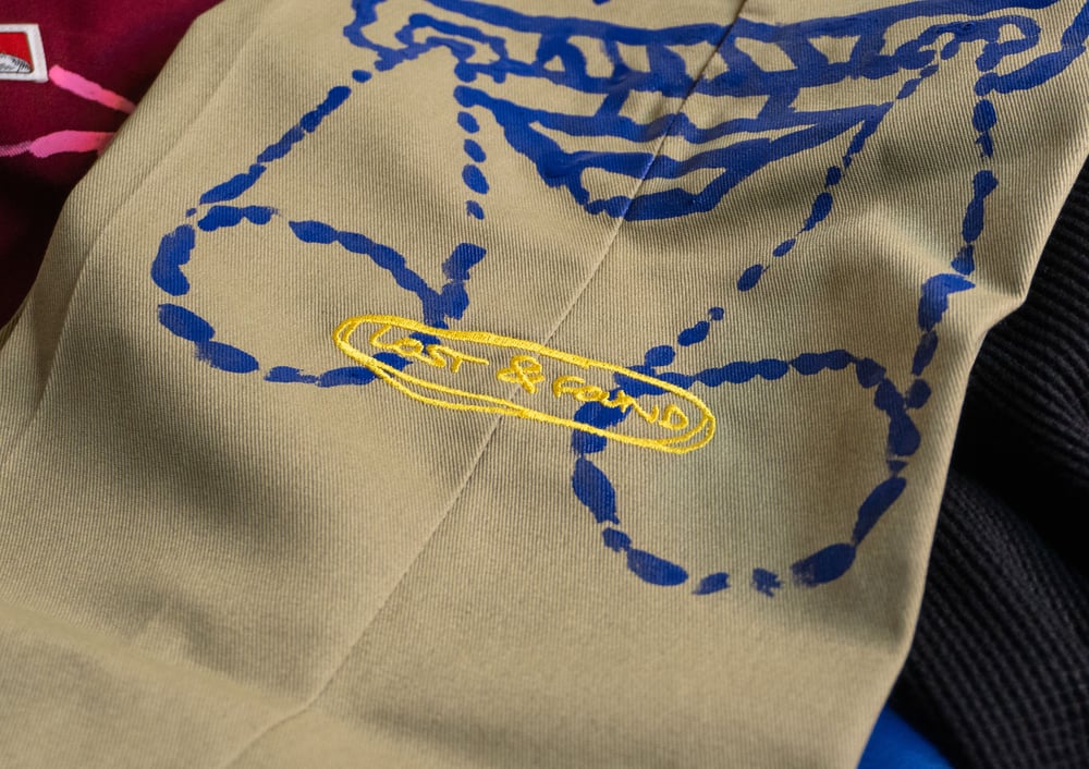 Image of Pantalon dickies 874 LOST & FOUND beige