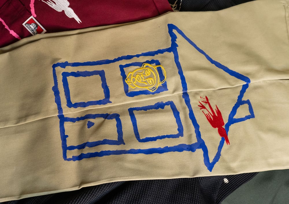 Image of Pantalon dickies 874 LOST & FOUND beige