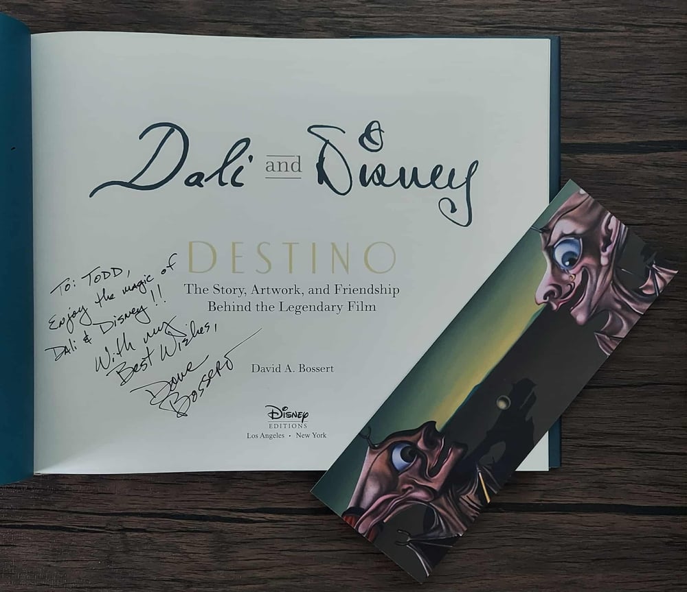 Dali and Disney: Destino, by David Bossert - SIGNED