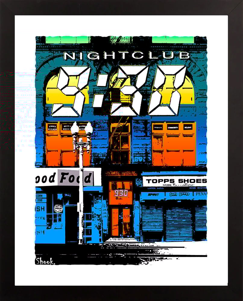 Nightclub 9:30, Washington DC Art Print (Multi-size options)