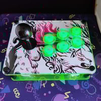 Image 1 of Inked Wolf Arcade Stick