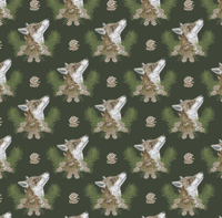 Image 2 of Christmas Fox Gift Wrap