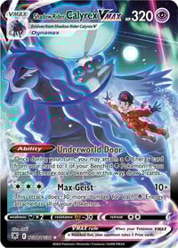 Shadow Rider Calyrex VMAX - SWSH10: Astral Radiance Trainer Gallery - Near Mint