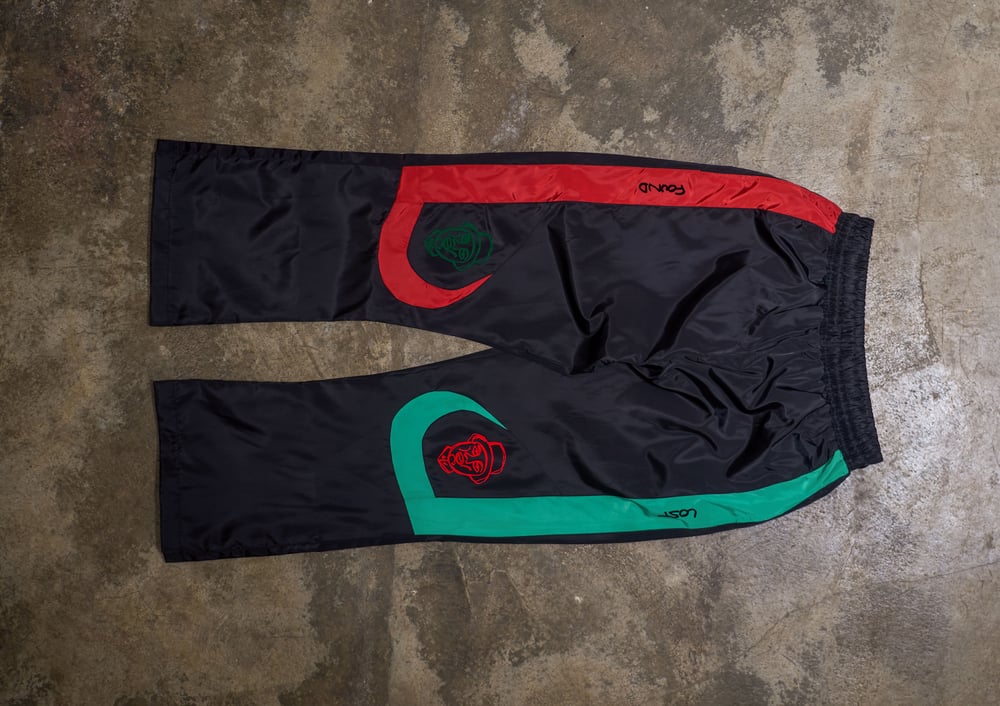 Image of Pantalon LOST & FOUND tricolore