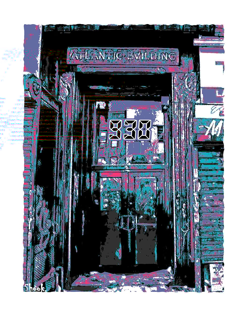 9:30 Club F Street, Washington DC Art Print (Multi-size options)