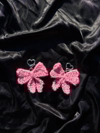 Dainty bow keychain 🎀