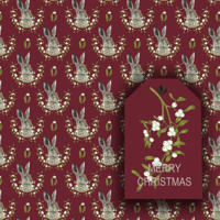 Image 2 of Christmas Gift Wrap Multipack (4 sheets, 4 gift tags, 4 designs)