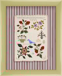 Image 1 of Tiny Sampler CUSTOM INITIALS 10