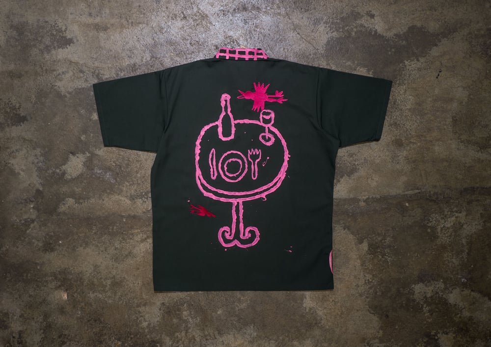 Image of Chemise Ben Davis LOST & FOUND vert forêt