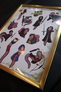 Image 3 of LORD OF THE RINGWORMS PRINT