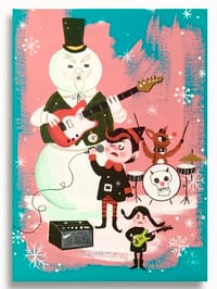 Image 1 of We Should Start A Band! Holiday Card Set