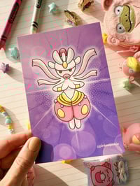 Image 2 of Mega Medicham Full Art Mini Art Print 6 x 4 inch