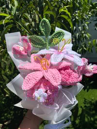 Image 2 of Pink garden bouquet ❤️