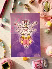Image 4 of Mega Medicham Full Art Mini Art Print 6 x 4 inch