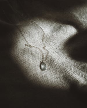 Image of Silver "Hope" necklace