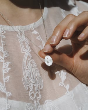 Image of Silver "Hope" necklace