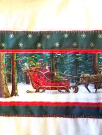 Image 3 of Santa Sleigh Reusable Gift Bag