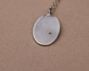 Image of Silver "Hope" necklace