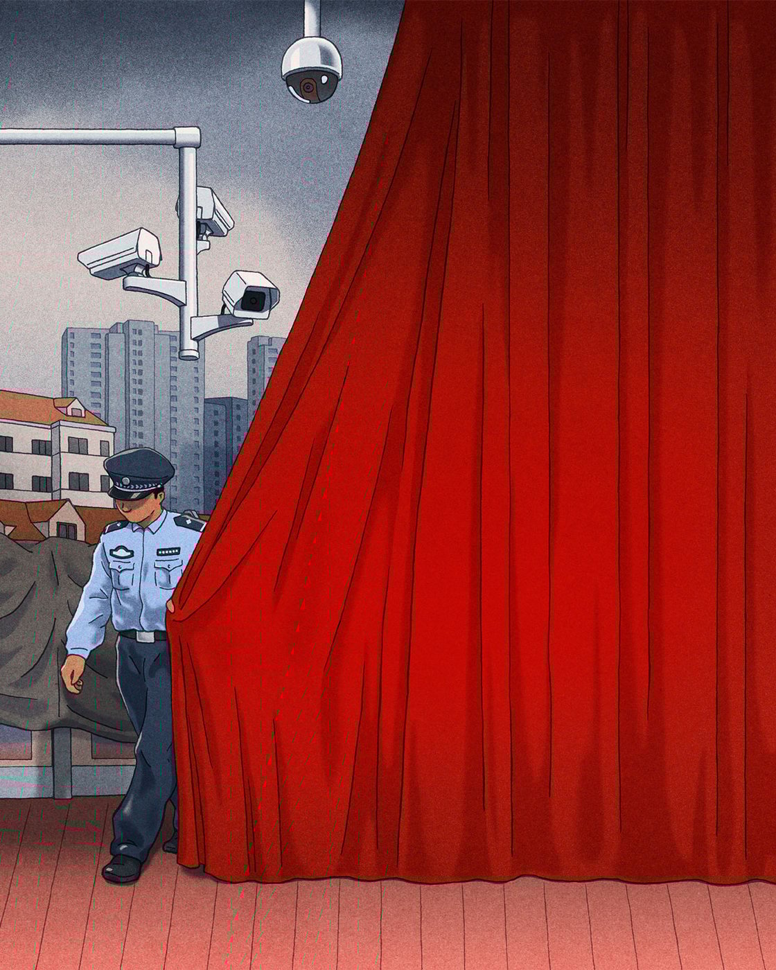 Image of Nothing to See Here print