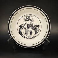 Eat Glass Black & White