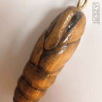 Image 2 of Hawkmoth Pupa - Wood Carving